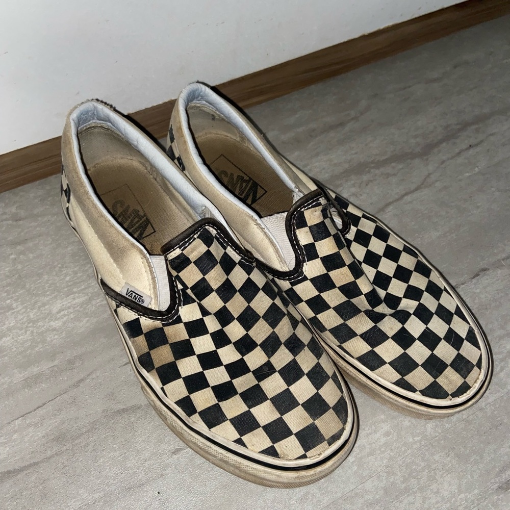 Checkered vans